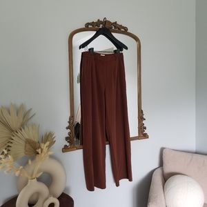 Princess Polly Brown Dress Pants